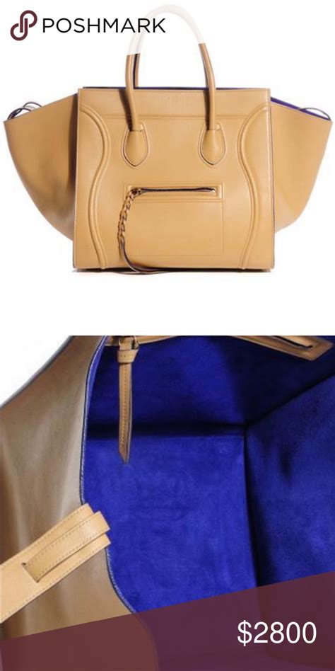 celine phantom bag blue suede|celine phantom bag price.